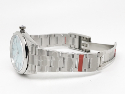 Oyster Pert 41mm 124300 Oys SS/SS T-Blue VSF V2 VS3230