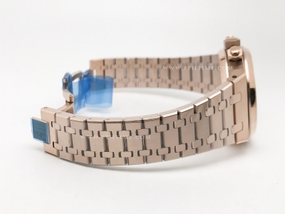 Royal Oak Chrono 26240OR RG/RG Wht/Stk BF A7750 Mod