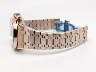 Royal Oak Chrono 26240OR RG/RG Blk/Stk BF A7750 Mod