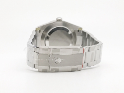 Oyster Pert 41mm 124300 Oys SS/SS Yelw VSF V2 VS3230