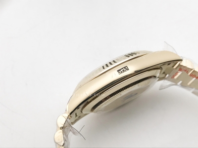 DayDate 40mm 904L Flt YG/YG Blk/Rm GMF VR3255