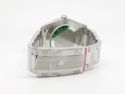 Oyster Pert 41mm 124300 Oys SS/SS Blue VSF V2 VS3230