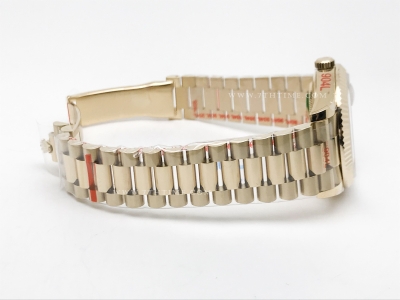 DayDate 40mm 904L Flt YG/YG Gold/Rm/Stk GMF VR3255