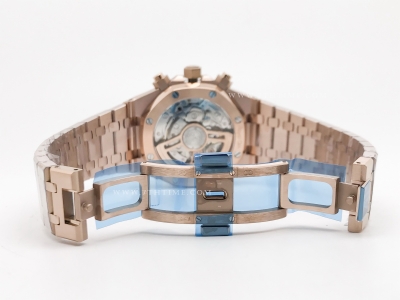 Royal Oak Chrono 26331 RG/RG Blk/Gold BF A7750 Mod