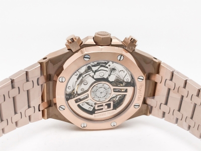 Royal Oak Chrono 26240OR RG/RG Blue/Stk BF A7750 Mod