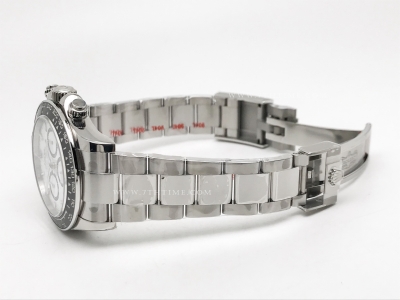 Daytona 126500 CER SS/SS White 904L SBF DD4130