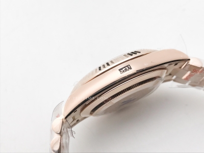 DayDate 40mm 904L Flt RG/RG Gold/Stk GMF VR3255