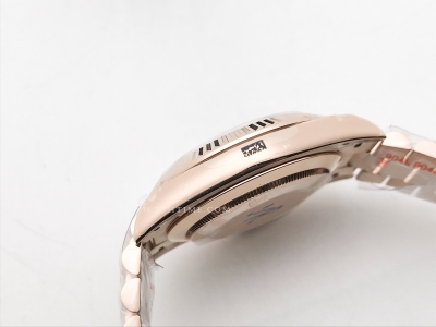 DayDate 40mm 904L Flt RG/RG Brn/Stk GMF VR3255