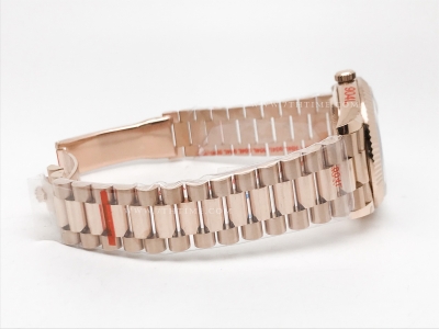 DayDate 40mm 904L Flt RG/RG G-Brn/Stk GMF VR3255