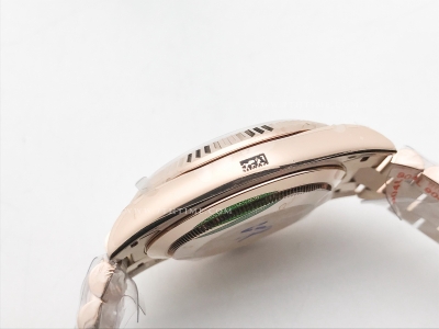 DayDate 40mm 904L Flt RG/RG G-Brn/Stk GMF VR3255