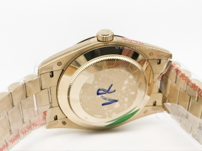 DayDate 40mm 904L Flt YG/YG Gold/Dia GMF VR3255