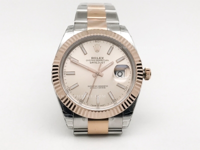 DJ2 41mm 126331 Oys Flt 904L RG/SS RG/Stk EWE A3235