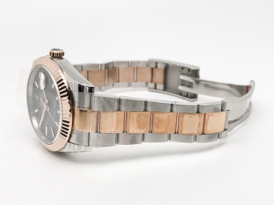 DJ2 41mm 126331 Oys Flt 904L RG/SS HC-G/Stk EWE A3235