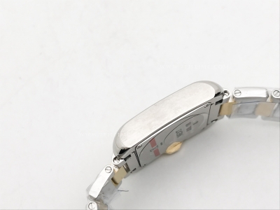 Ladies Cartier Tank Francaise YG/SS Wht/Rm K11 Sw Qt