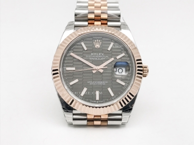 DJ2 41mm 126331 Jub Flt 904L RG/SS HC-G/Stk EWE A3235