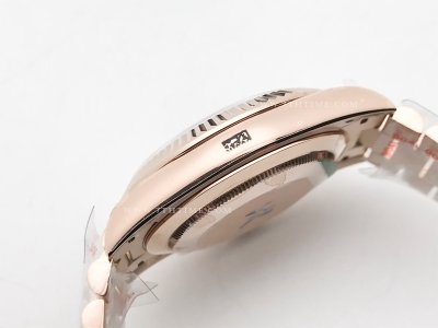 DayDate 40mm 904L Flt RG/RG M-Blk/Dia GMF VR3255