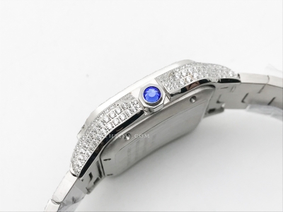 Santos De Cartier 40mm Dia Dia/Dia Dia/Blk TWF MY8215