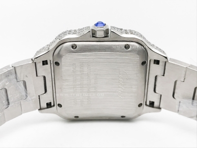 Santos De Cartier 40mm Dia Dia/Dia Dia/Blk TWF MY8215