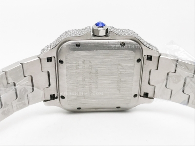 Santos De Cartier 40mm Dia Dia/Dia Red/Dia TWF MY8215