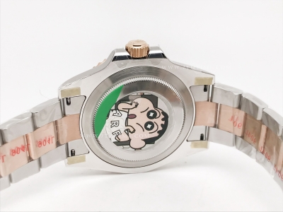 GMT II 126711 904L Wt RG/SS Blk ARF SH3285 CHS