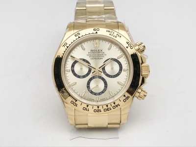 Daytona 126508 Wt YG/YG Gold 904L QF V6 SH4131