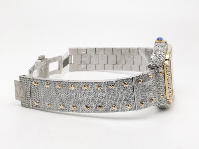 Santos 40mm Dia Dia/Dia/YG Silv/Dia-Rm TWF MY8215