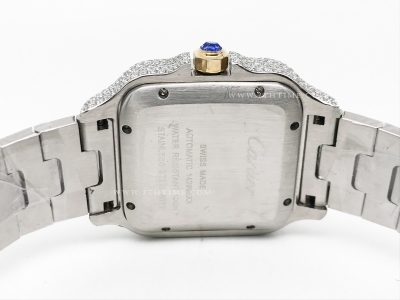 Santos 40mm Dia Dia/Dia/YG Silv/Dia-Rm TWF MY8215