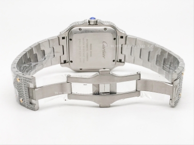 Santos 40mm Dia Dia/Dia/YG Dia/Blk-Rm TWF MY8215