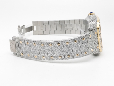 Santos 40mm Dia Dia/Dia/YG Dia-YG/Blk-Rm TWF MY8215