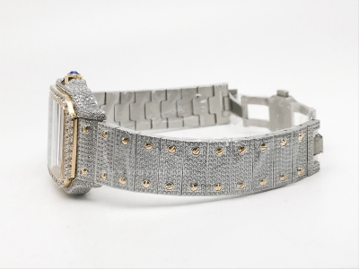 Santos 40mm Dia Dia/Dia/YG Blk/Dia-Rm TWF MY8215