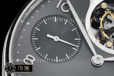 IWC Portuguese Tourbillon IW5046 Grey Dial with Steel Numerals & Hands Solid Stainless Steel 316L
