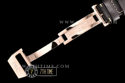 Big Pilot Annual Calendar "Le Petit Prince" Brown Dial with Numeral markers 18K Rose Gold Thick Plated Case