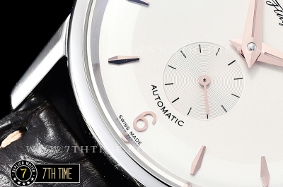 Longines Flagship Heritage 60th White Dial with Rose Gold Numerals & Stick Markers