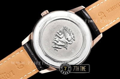 Longines Flagship Heritage 60th White Dial with Rose Gold Numerals & Stick Markers 18K Rose Gold Thick Plated Case