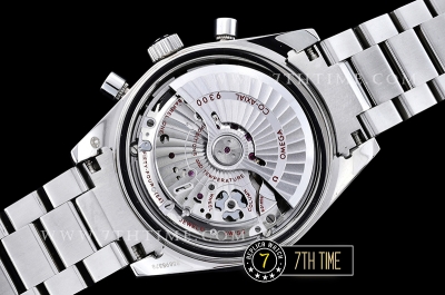 Omega SpeedMaster '57 White Dial with Rose Gold Stick Markers Solid Stainless Steel 316L Bracelet