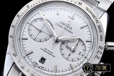 Omega SpeedMaster '57 White Dial with SS Stick Markers Solid Stainless Steel 316L Bracelet