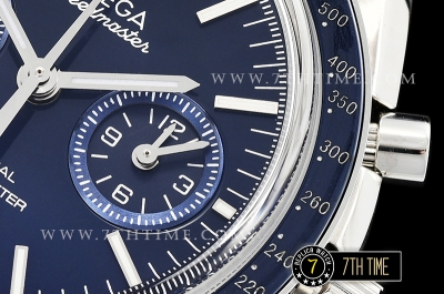 Omega SpeedMaster MoonWatch Chronograph Blue Ceramic Bezel Blue Dial, Blue Subdial with Stick Markers