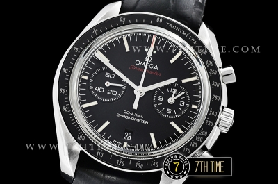 Omega SpeedMaster MoonWatch Chronograph Black Ceramic Bezel Black Dial, Black Subdial with Stick Markers & Red Speedmaster