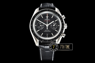 Omega SpeedMaster MoonWatch Chronograph Black Ceramic Bezel Black Dial, Black Subdial with Stick Markers & Red Speedmaster