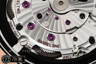 Aqua Terra 150M GMT Rose Gold Plated Smooth Bezel Brown Textured Dial with SS Stick Markers 18K Two Tone Rose Gold Thick Plated on SS Steel Case And Bracelet