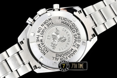 SpeedMaster Alaska Project III Black Metallic Tachymeter Bezel with Numerals Black Dial with Subdials Solid Stainless Steel 316L Bracelet