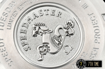 SpeedMaster Alaska Project III Black Metallic Tachymeter Bezel with Numerals Black Dial with White Subdials Solid Stainless Steel 316L Bracelet