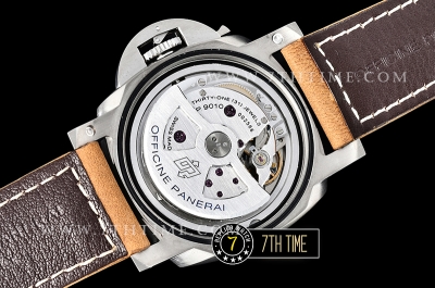 PAM1351 Luminor Marina 44mm TI/LE Sandwiched Brown Dial P9010
