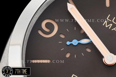 PAM1351 Luminor Marina 44mm TI/LE Sandwiched Brown Dial P9010