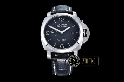 PAM312 1950 3 Days Auto SS/LE Black Dial Asia 23J