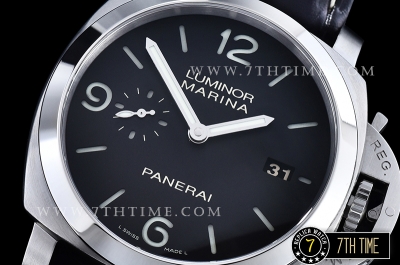 PAM312 Lum. 1950 3 Days SS/LE Black Dial Super Clone P9000