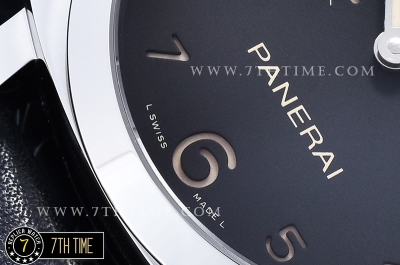 PAM359 1950 3 Days SS/LE Black Dial Super Clone P9000
