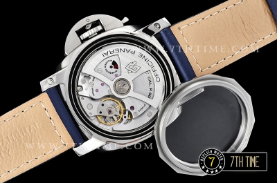 PAM688 Luminor 1950 3 Days GMT SS/LE Blue Dial P9001