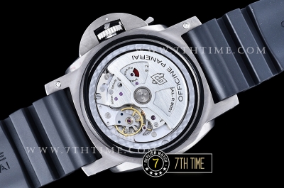 PAM719 Luminor Submersible 1950 GMT SS/RU Blue Dial Asia 23J