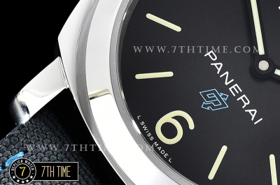 PAM774 Luminor Base Logo 44mm SS/LE Black Dial A6497